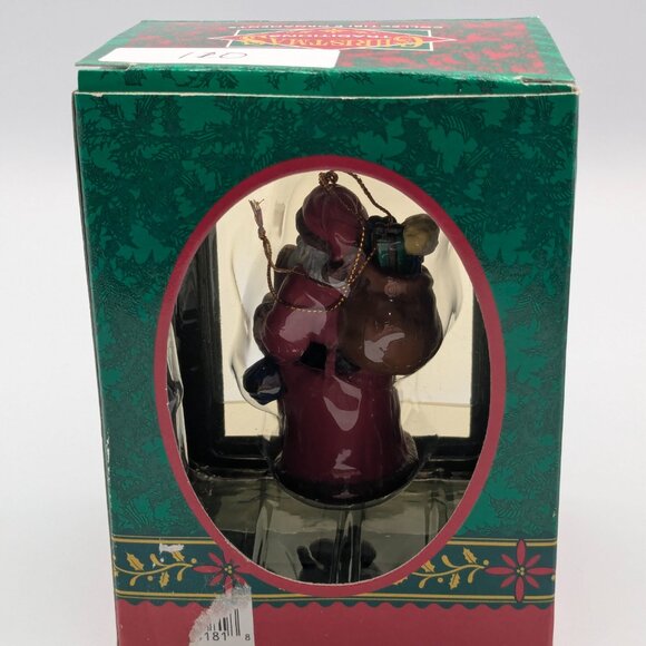 Matrix Christmas Traditions Santa Claus Collectible Vintage Ornament 1992 - Picture 7 of 9
